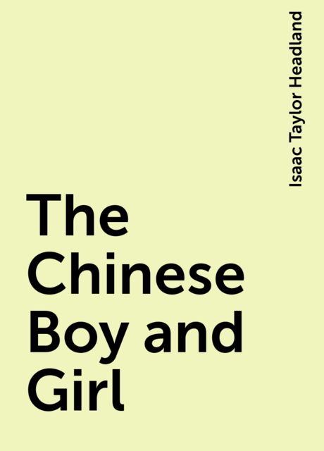 The Chinese Boy and Girl