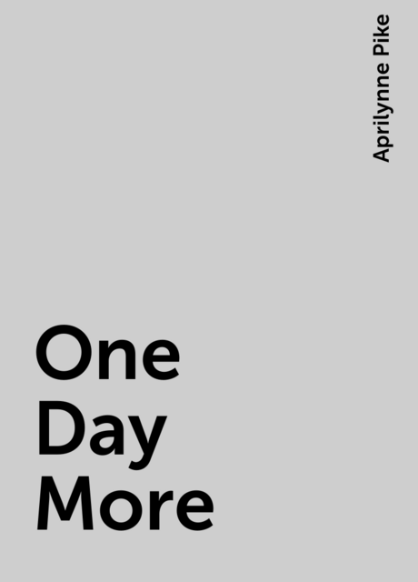 One Day More