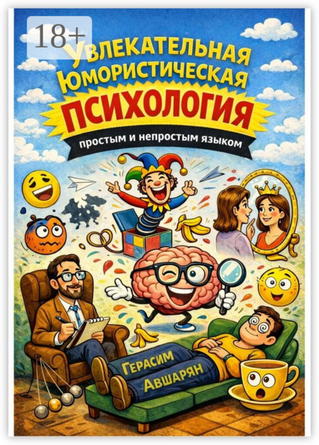 Увлекательная юмористическая психология. Простым и непростым языком