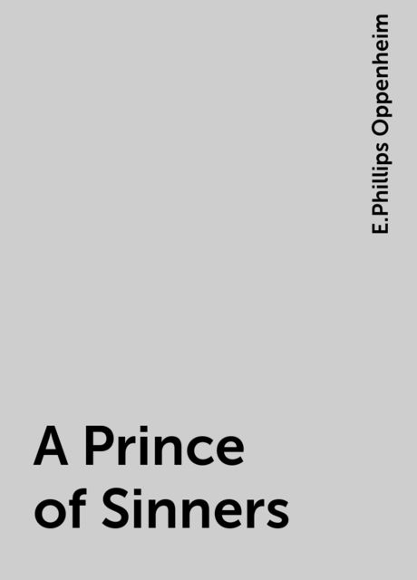 A Prince of Sinners