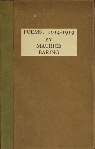 Poems, 1914–1919