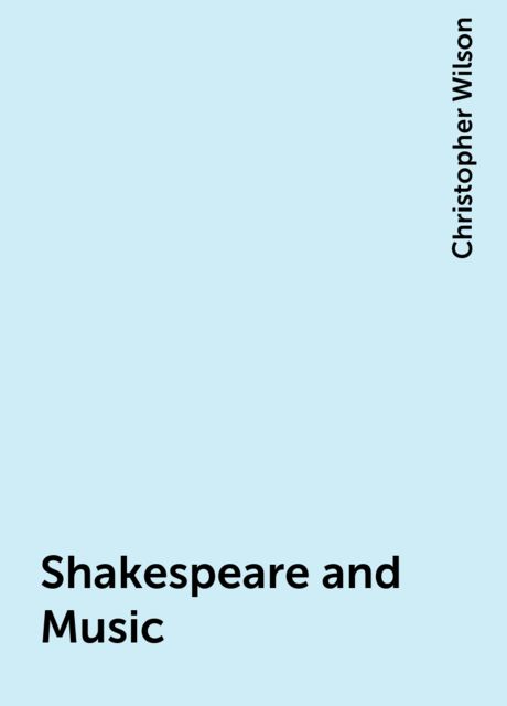 Shakespeare and Music