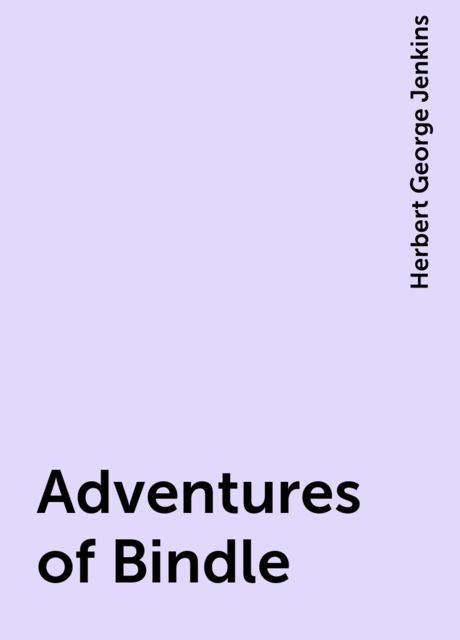 Adventures of Bindle