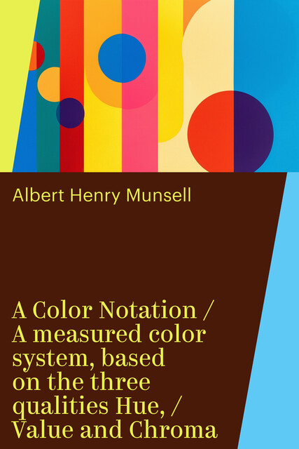 A Color Notation / A measured color system, based on the three qualities Hue, / Value and Chroma