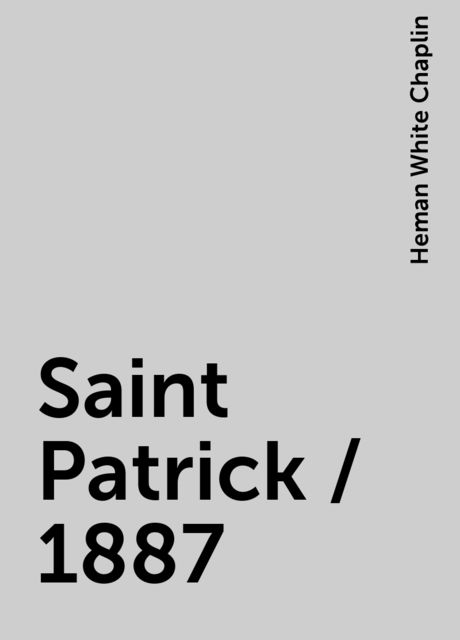 Saint Patrick / 1887