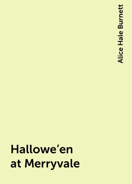 Hallowe'en at Merryvale