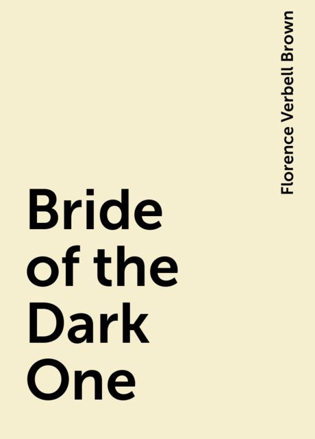 Bride of the Dark One
