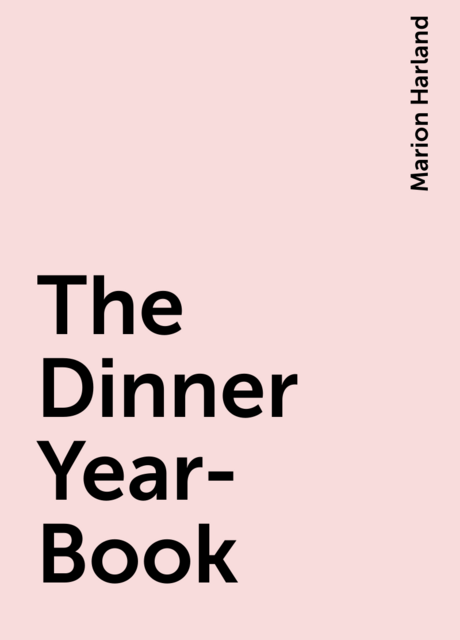 The Dinner Year-Book