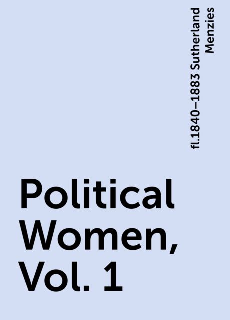 Political Women, Vol. 1