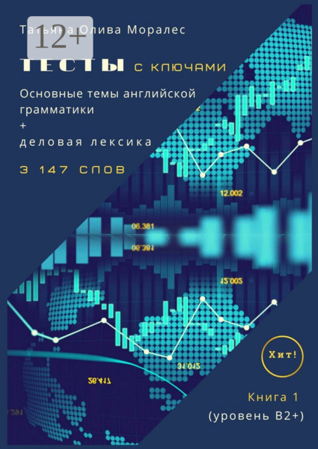 Тесты с ключами. Основные темы английской грамматики + деловая лексика. Книга 1 (уровень В2+). 3 147 слов. Хит