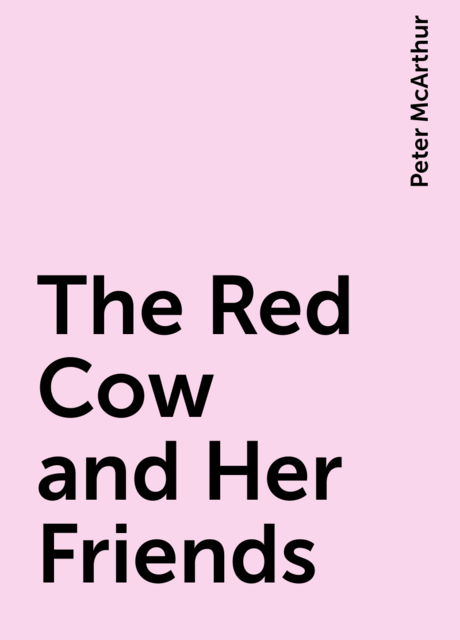 The Red Cow and Her Friends
