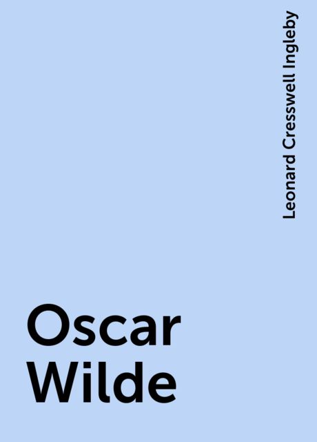 Oscar Wilde