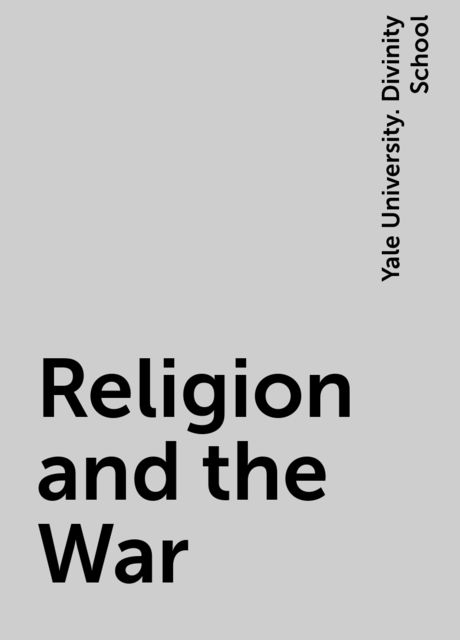 Religion and the War