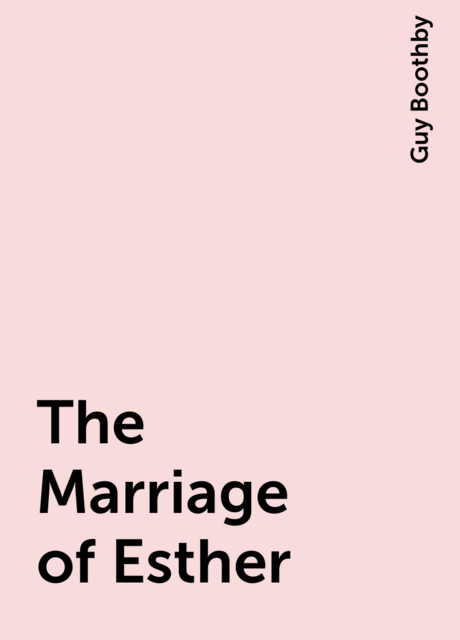 The Marriage of Esther