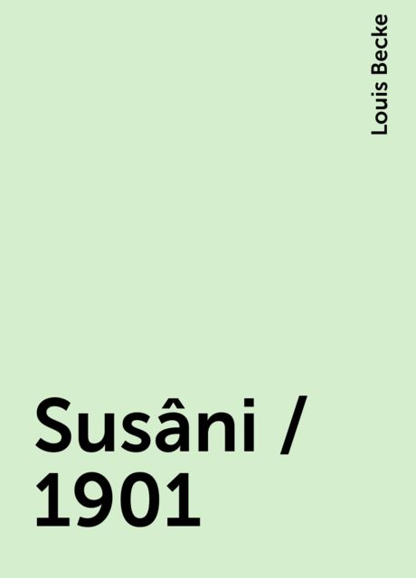 Susâni / 1901