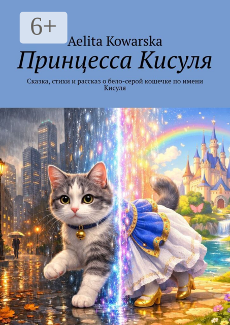 Принцесса Кисуля. Сказка, стихи и рассказ о бело-серой кошечке по имени Кисуля