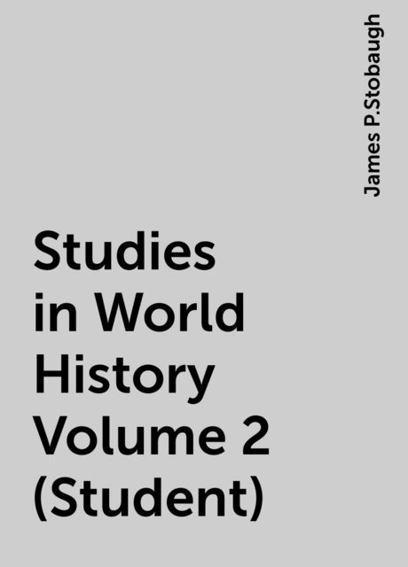 Studies in World History Volume 2 (Student)