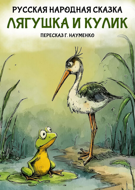 Лягушка и кулик (пересказ Г. Науменко)