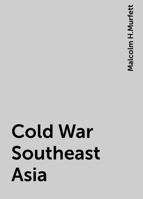 Cold War Southeast Asia