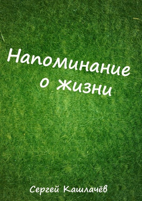 Напоминание о жизни, Сергей Кашлачев