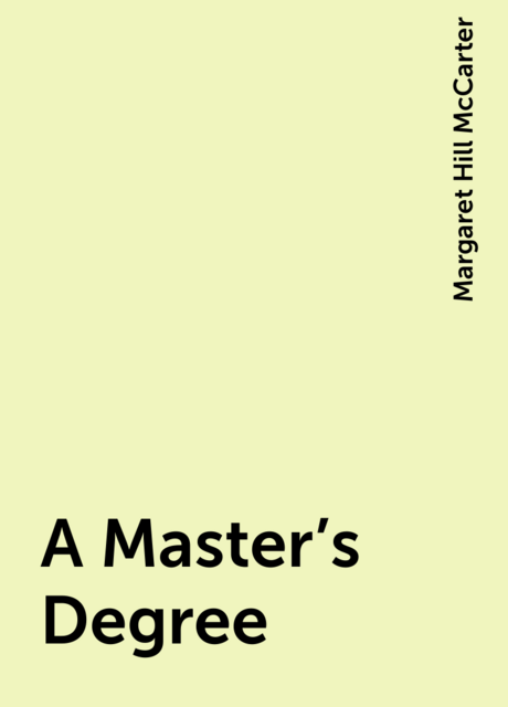 A Master's Degree