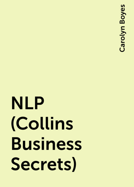 NLP (Collins Business Secrets)