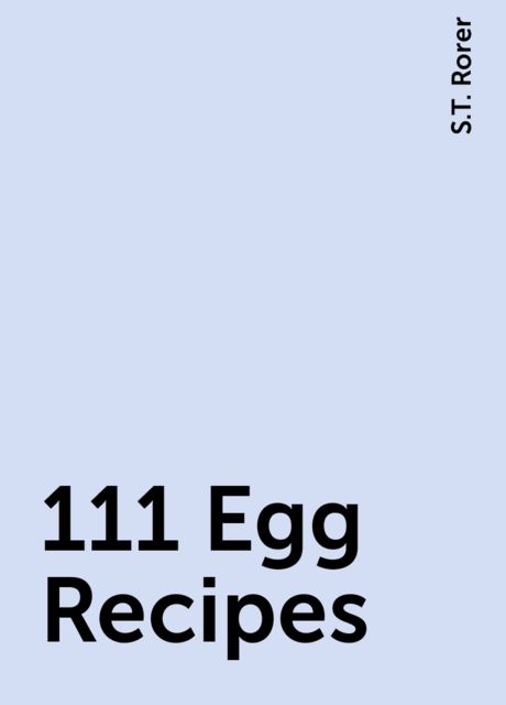 Many Ways for Cooking Eggs