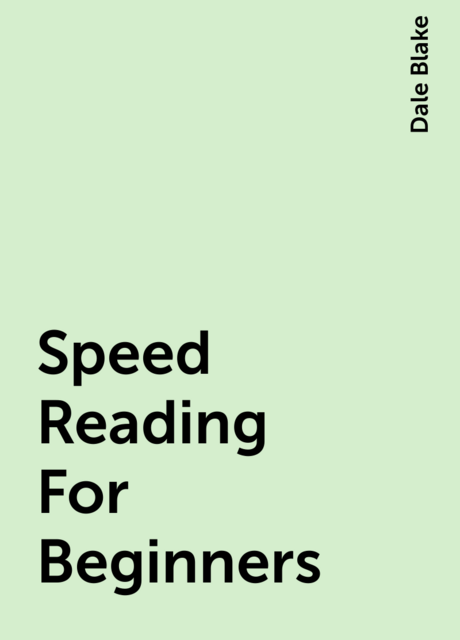 Speed Reading For Beginners