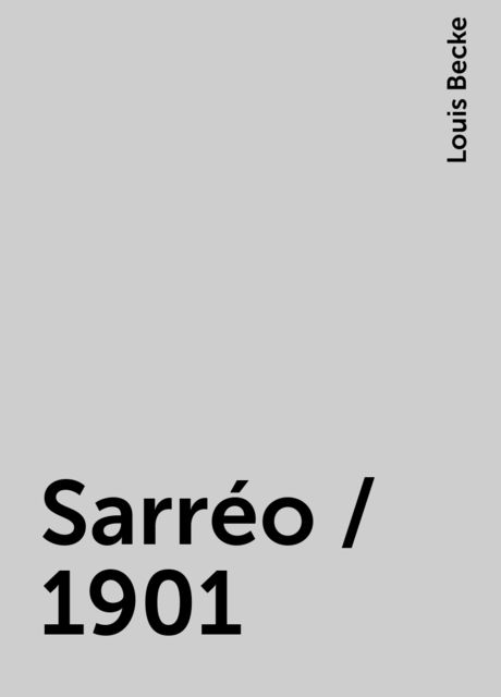 Sarréo / 1901
