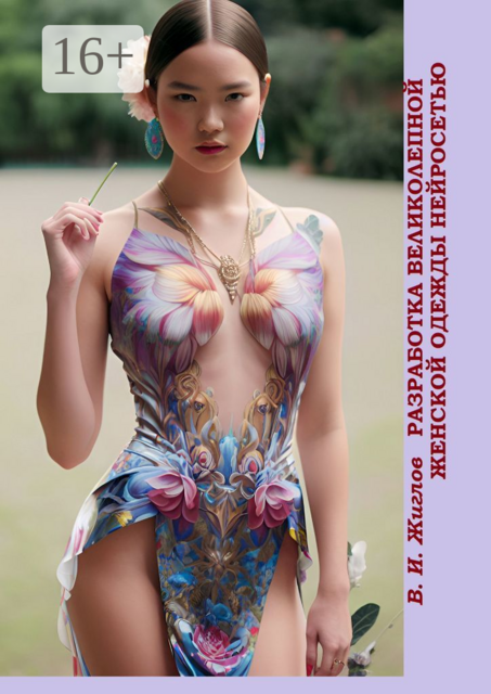 Разработка великолепной женской одежды нейросетью. Художественный стиль «Флора», Валерий Жиглов