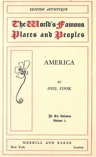 America, Volume 1 (of 6)