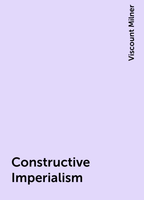 Constructive Imperialism