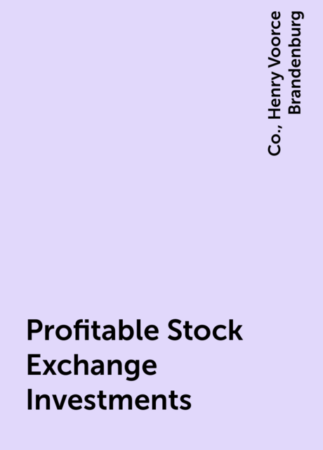 Profitable Stock Exchange Investments