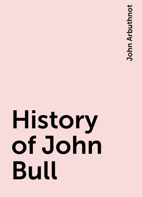 History of John Bull