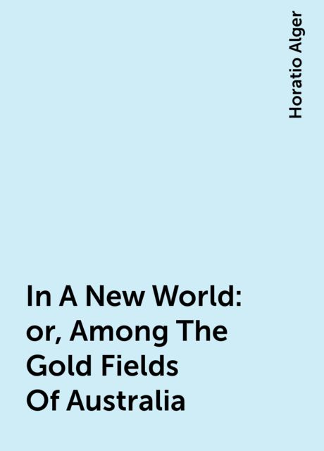 In A New World; or, Among The Gold Fields Of Australia