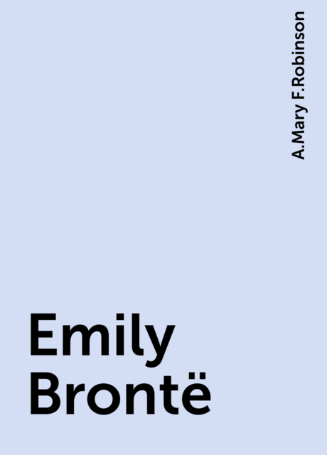 Emily Brontë