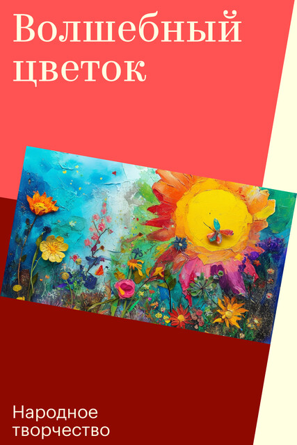 Волшебный цветок, Народное творчество
