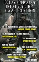 100 Masterpieces of Detective Fiction Classic Collection. Illustrated