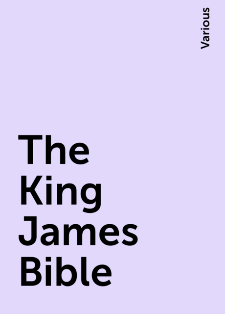 The King James Bible