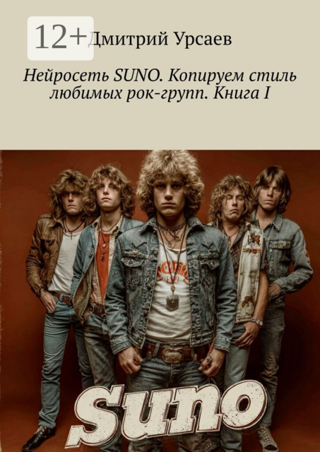 Нейросеть SUNO. Копируем стиль любимых рок-групп. Книга I