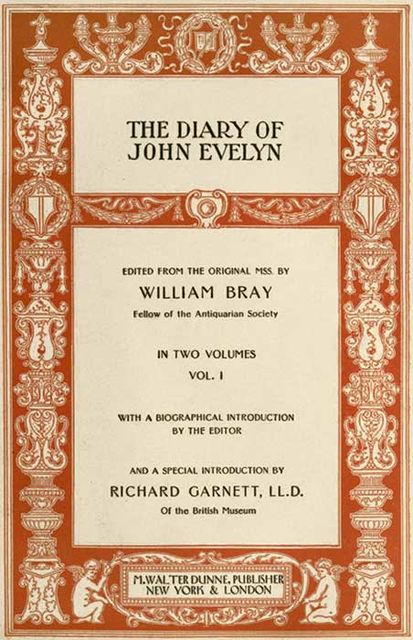 The Diary of John Evelyn (Volume 1 of 2)
