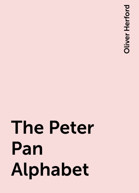 The Peter Pan Alphabet