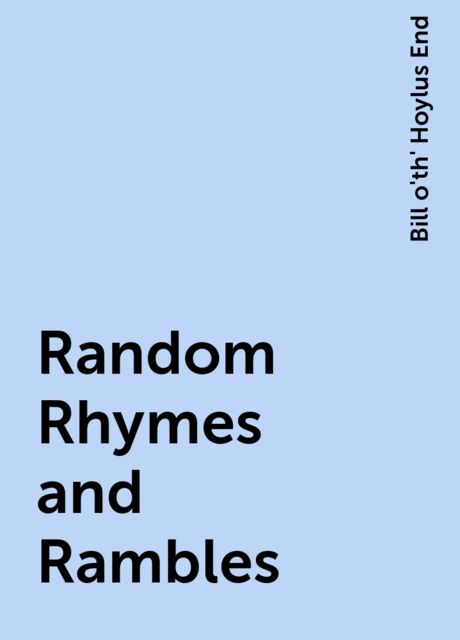 Random Rhymes and Rambles