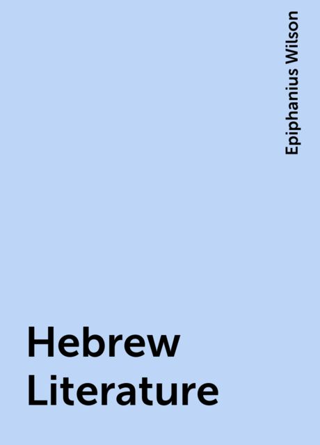 Hebrew Literature