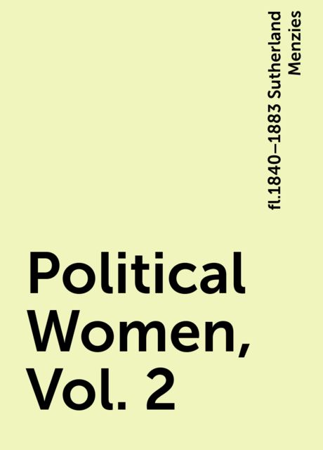 Political Women, Vol. 2