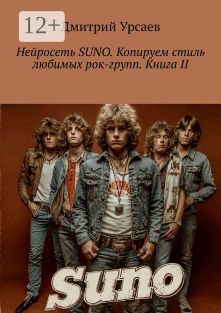 Нейросеть SUNO. Копируем стиль любимых рок-групп. Книга II