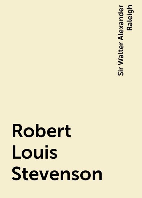 Robert Louis Stevenson