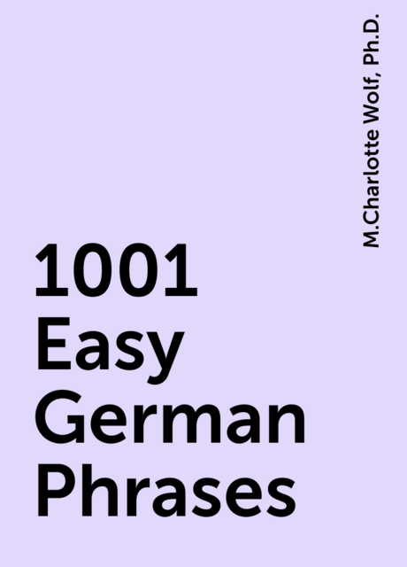 1001 Easy German Phrases
