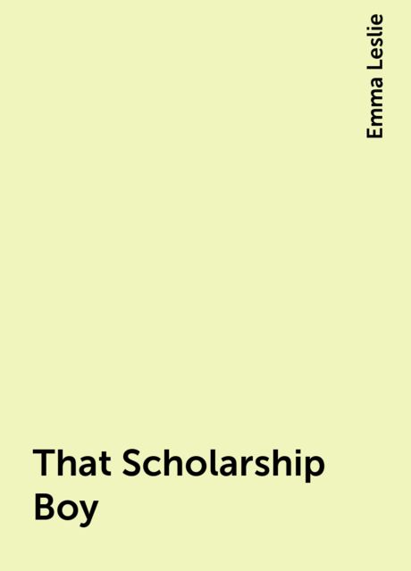 That Scholarship Boy