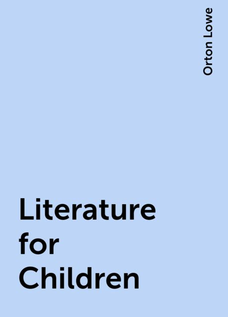 Literature for Children